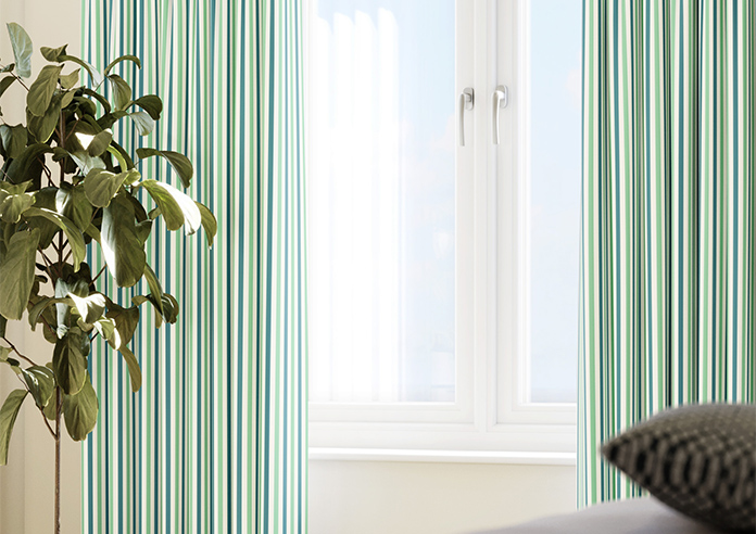 The British Stripe Co. Catherine, Blackpool No.1 - Made to Measure Curtains - Image 5